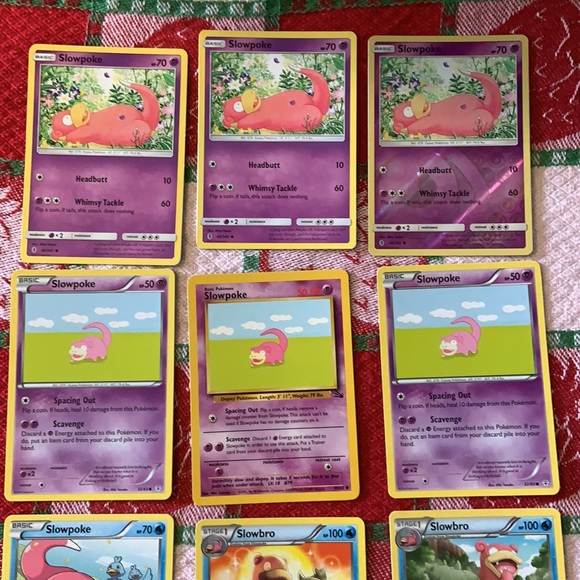 Pokemon TCG Slowpoke/Slowbro Bundle (12 Cards) - Picture 3 of 14